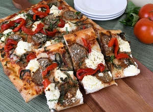 >Meatball & Ricotta Pizza Photo 1